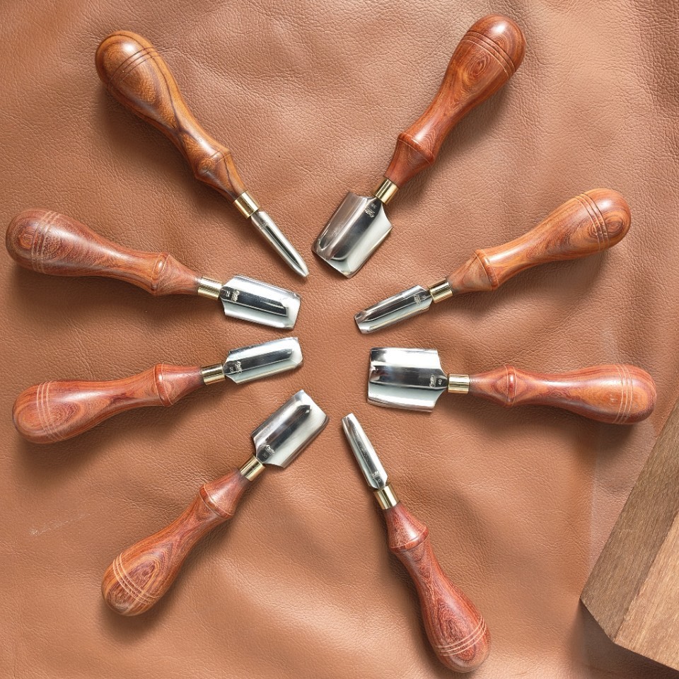Leatherwork Hand Press - Outils de travail du cuir faits