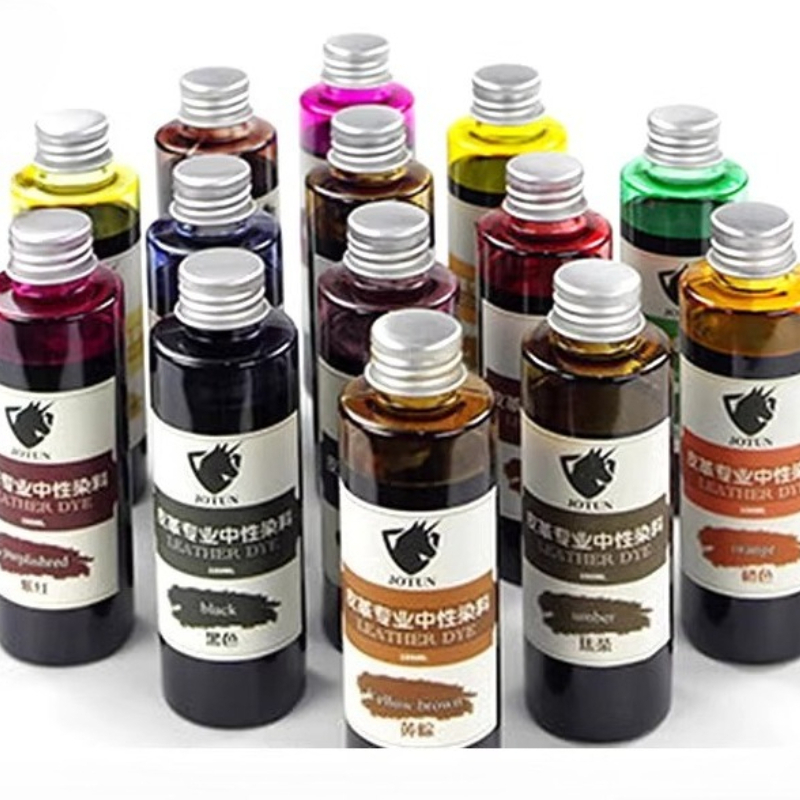 Leather Dye Finish - Teinture pour cuir, peinture colorante, produit