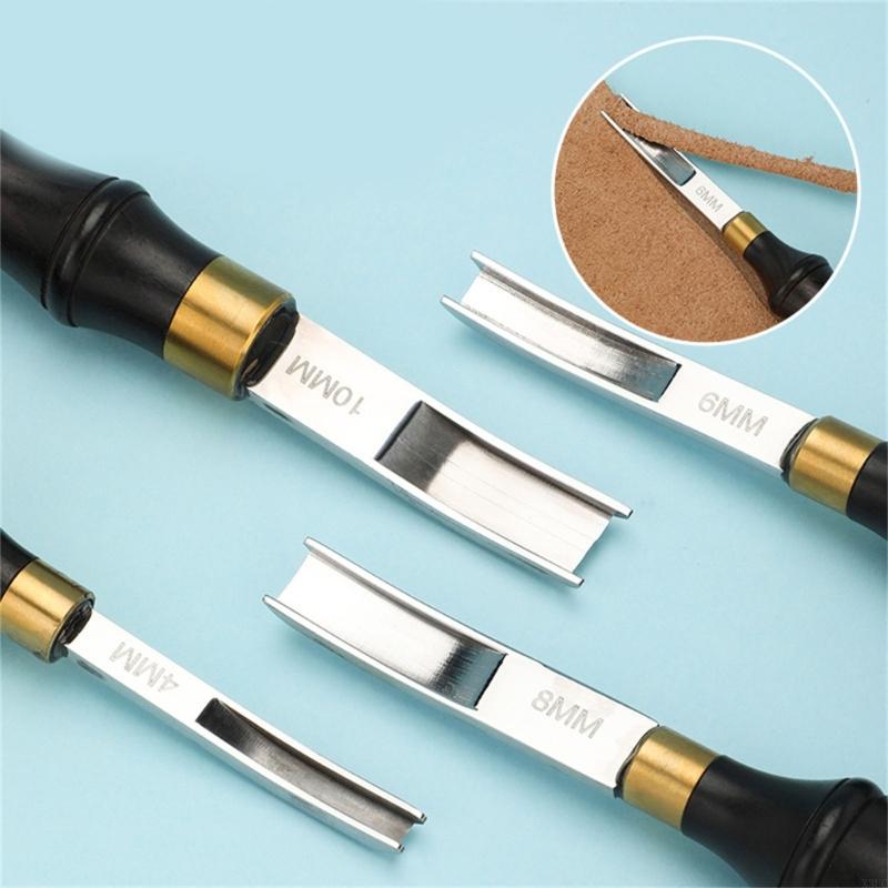 Leather Edge Beveler - Assemblage en Skinving Outil biseau