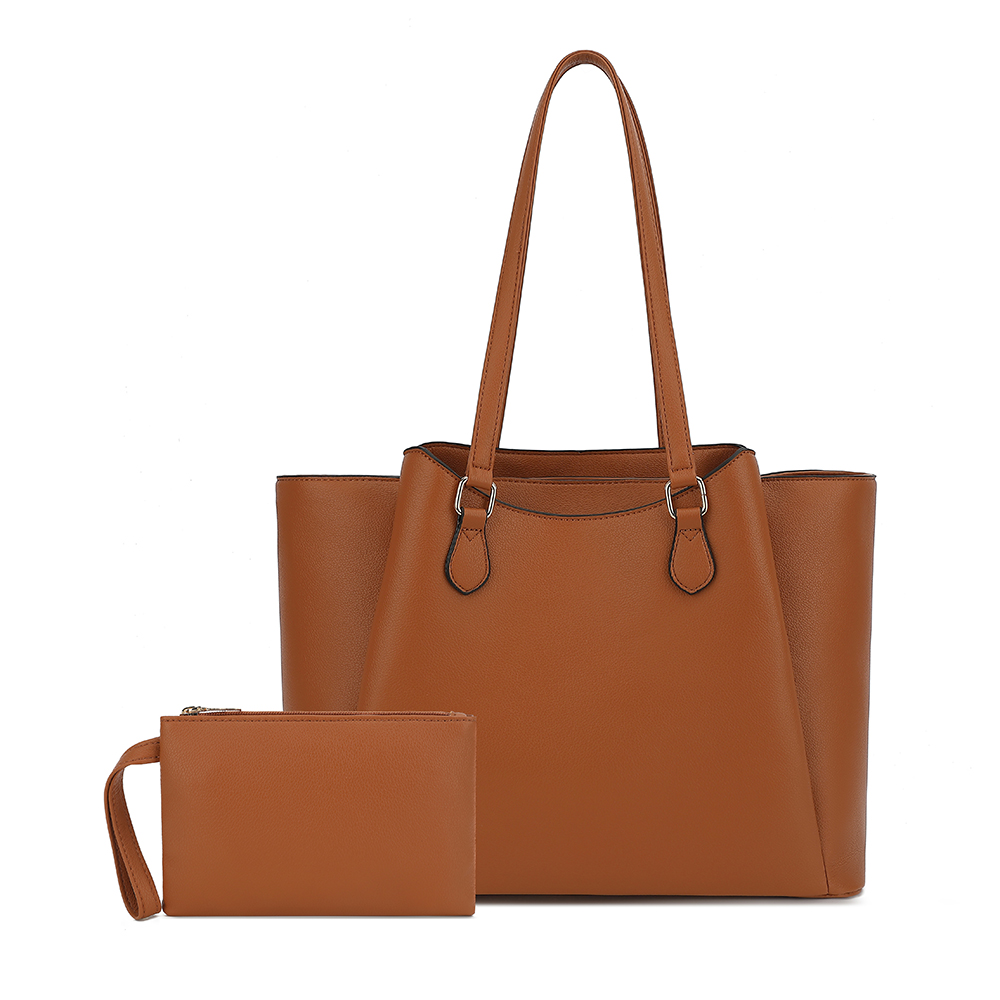 Leather Work Handbag - Sac fourre-tout pour femme, grand sac