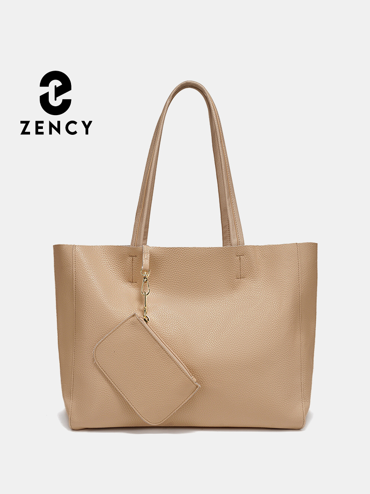 Leather Work Handbag - Zency – grands sacs fourre-tout en