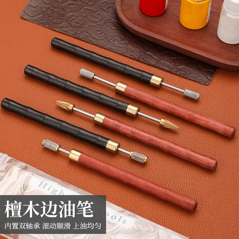 Leather Dye Finish - Stylo de peinture de bord en