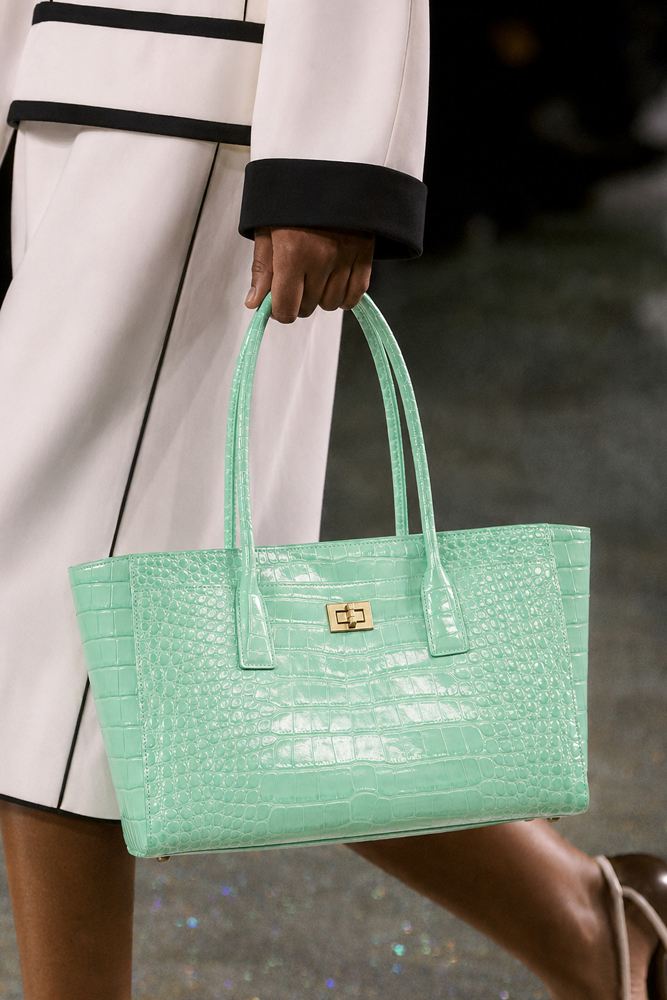 Leather Work Handbag - Sac fourre-tout SHELKSBAG en cuir de