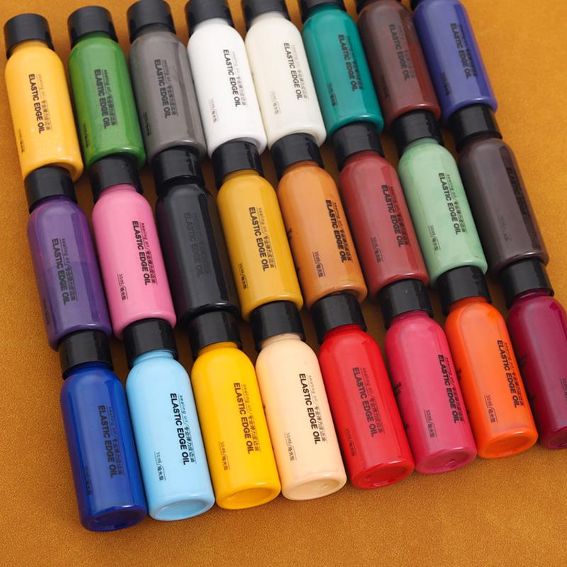 Leather Dye Finish - Peinture professionnelle pour bord en cuir,