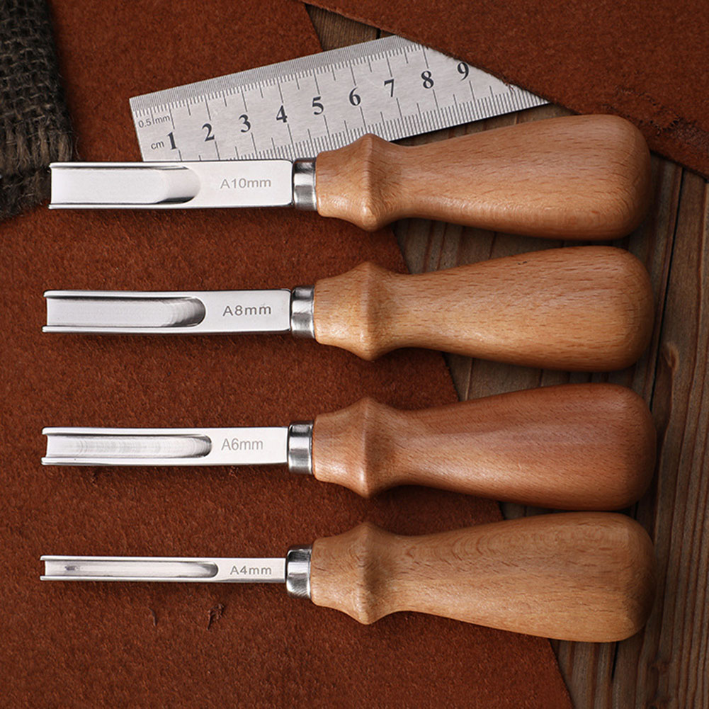 Leather Edge Beveler - Outil de découpe de cuir neuf