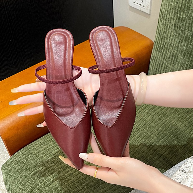 Chaussures de travail à bout p - Leather Work Flats Women avis et prix