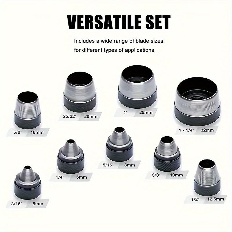 Ensemble de 10 poinçons creux  - Leatherwork Hole Punch avis et prix
