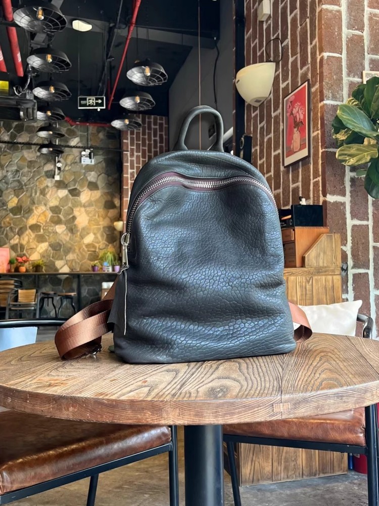 Sac à dos décontracté en peau  - Leather Work Backpack avis et prix