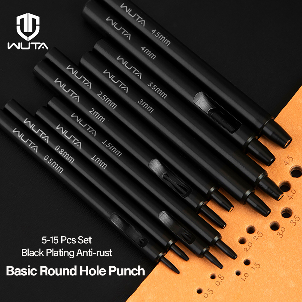 WUTA – Kit de 5 à 15 poinçons  - Leatherwork Hole Punch avis et prix