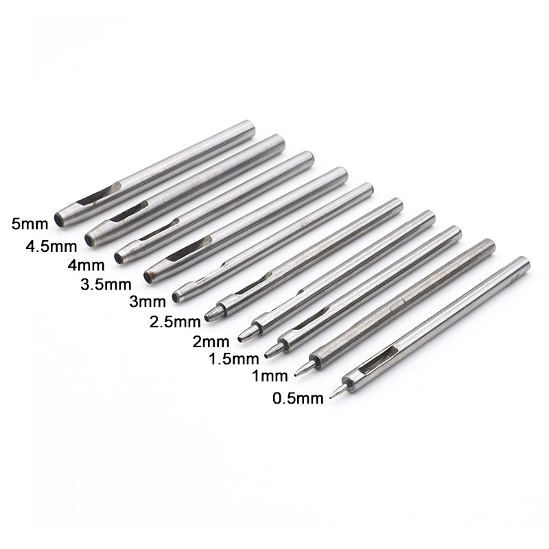 Kit de 10 poinçons rotatifs po - Leatherwork Hole Punch avis et prix