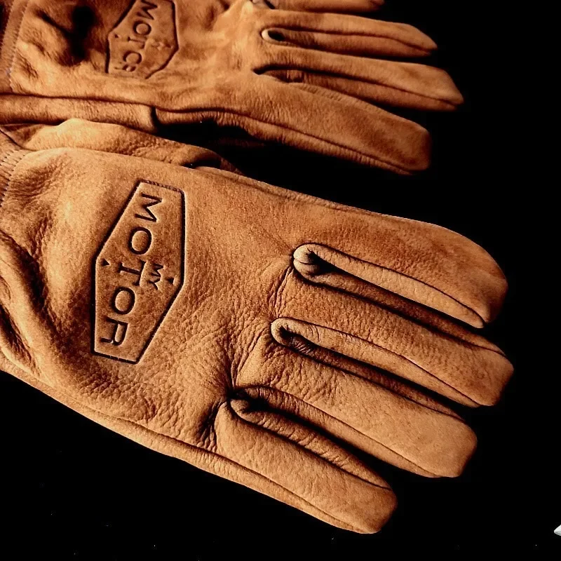 Gants de moto en cuir de vache - Leatherworking Items avis et prix