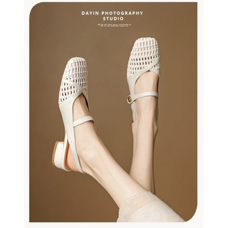 Sandales Femme Bout Fermé Tres - Leather Work Flats Women avis et prix