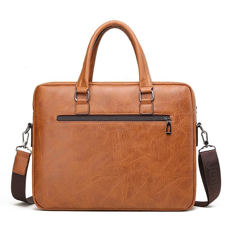 Marque de luxe homme mallette  - Leather Work Handbag avis et prix