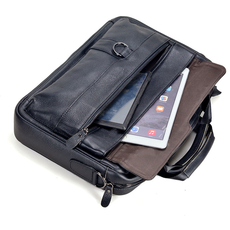 Grand sac à main en cuir vérit - Leather Work Handbag avis et prix