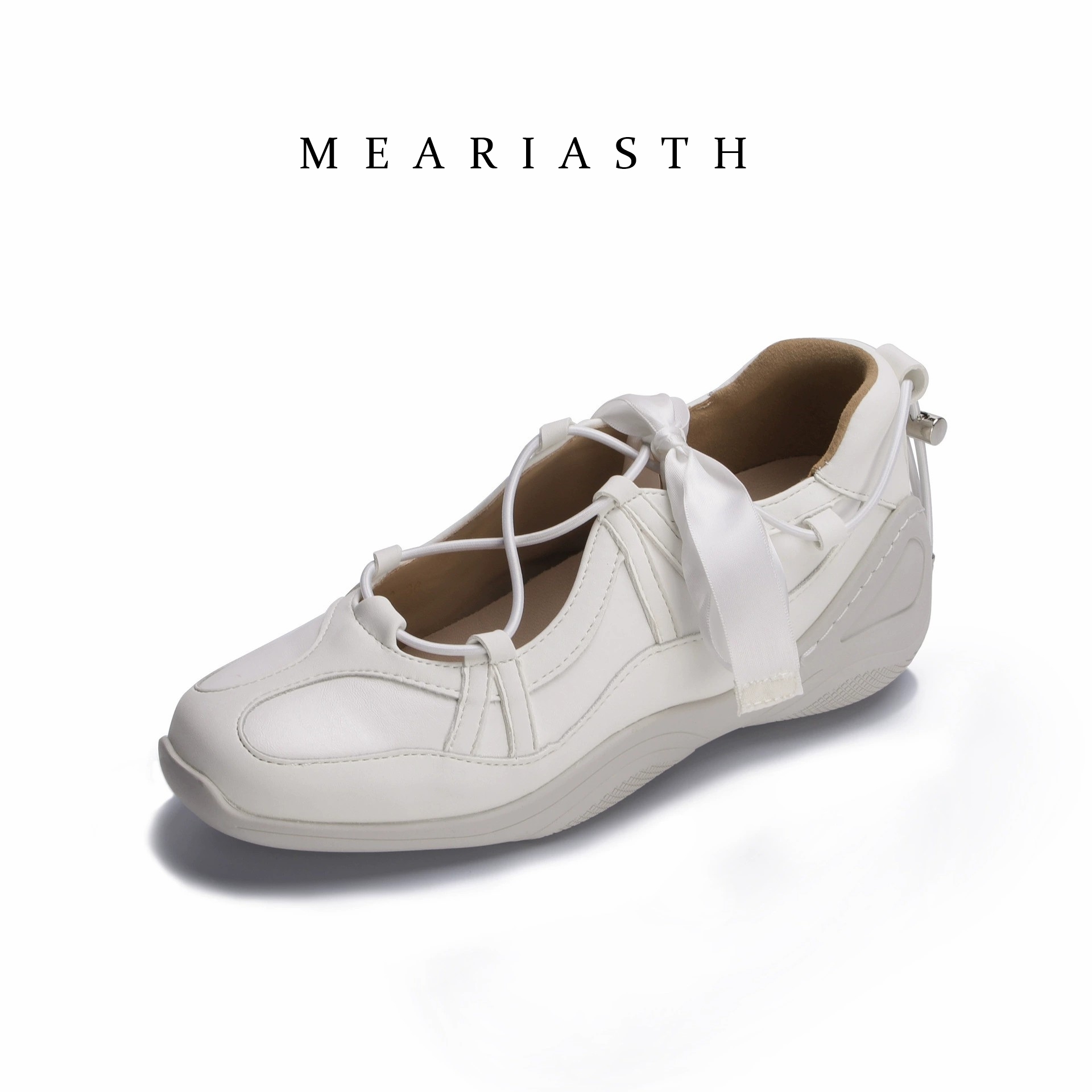 Chaussures plates Mary Jane po - Leather Work Flats Women avis et prix
