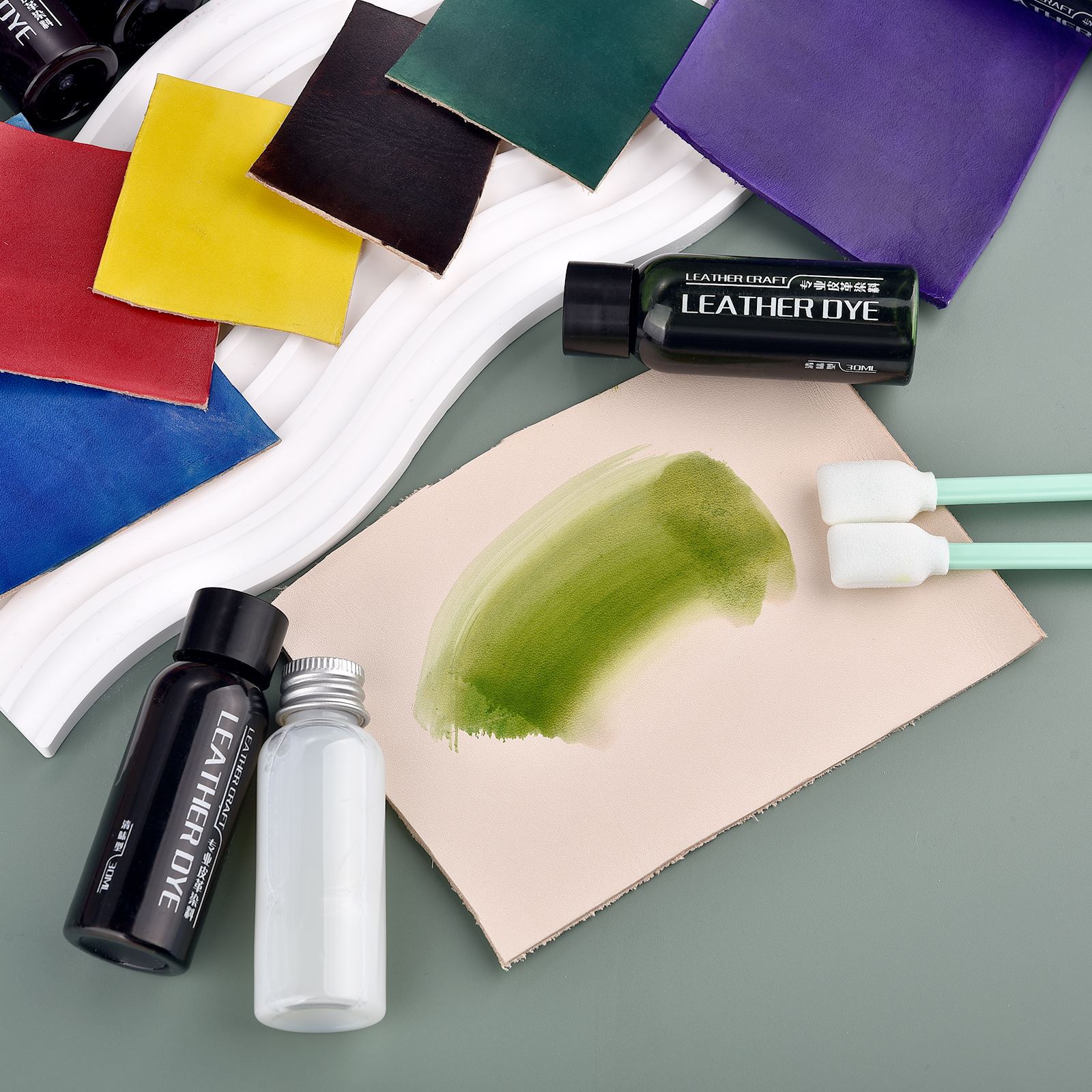 Peinture pour bord du cuir, fi - Leather Dye Finish avis et prix