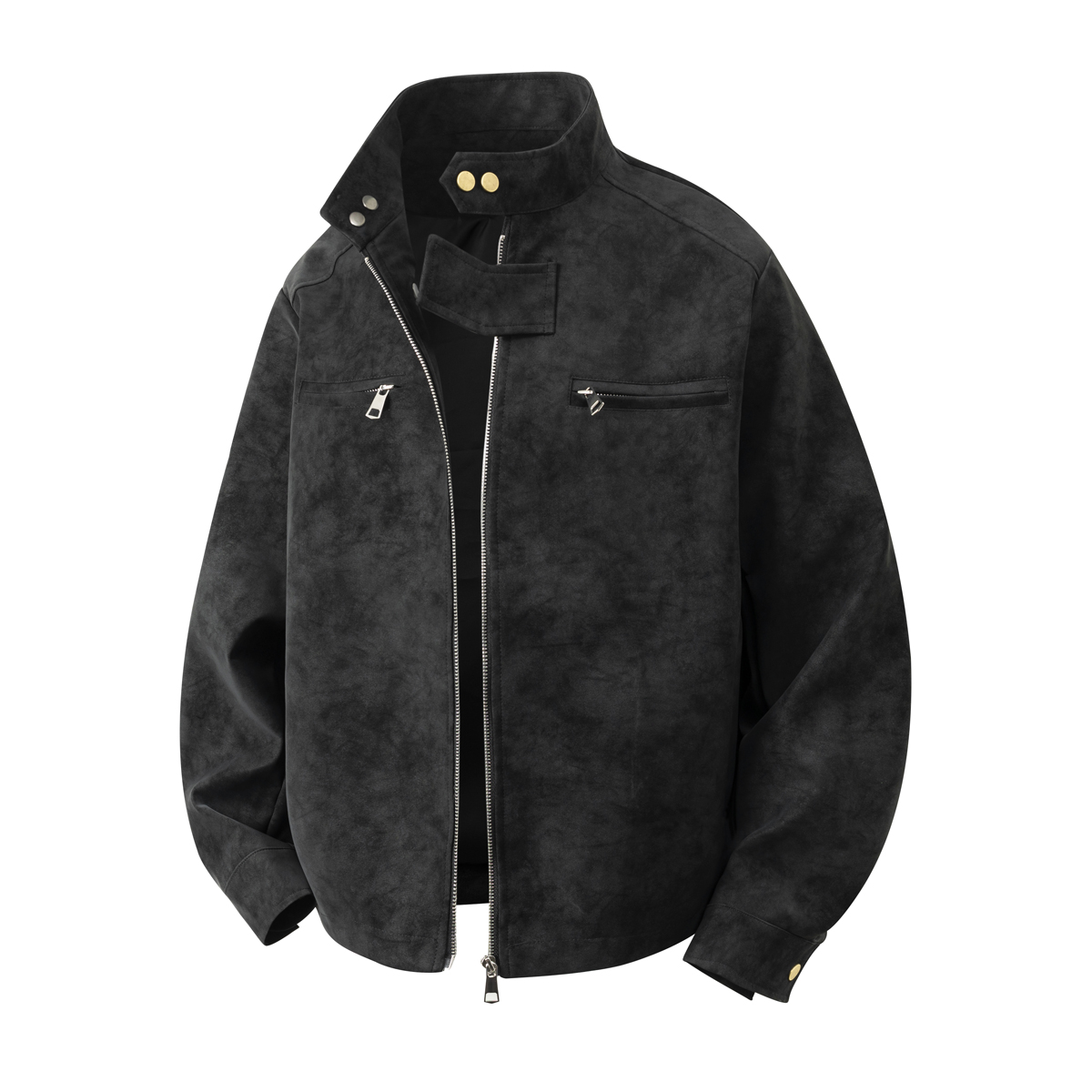 Nouvelle veste en cuir PU tie- - Leather Dye Finish avis et prix