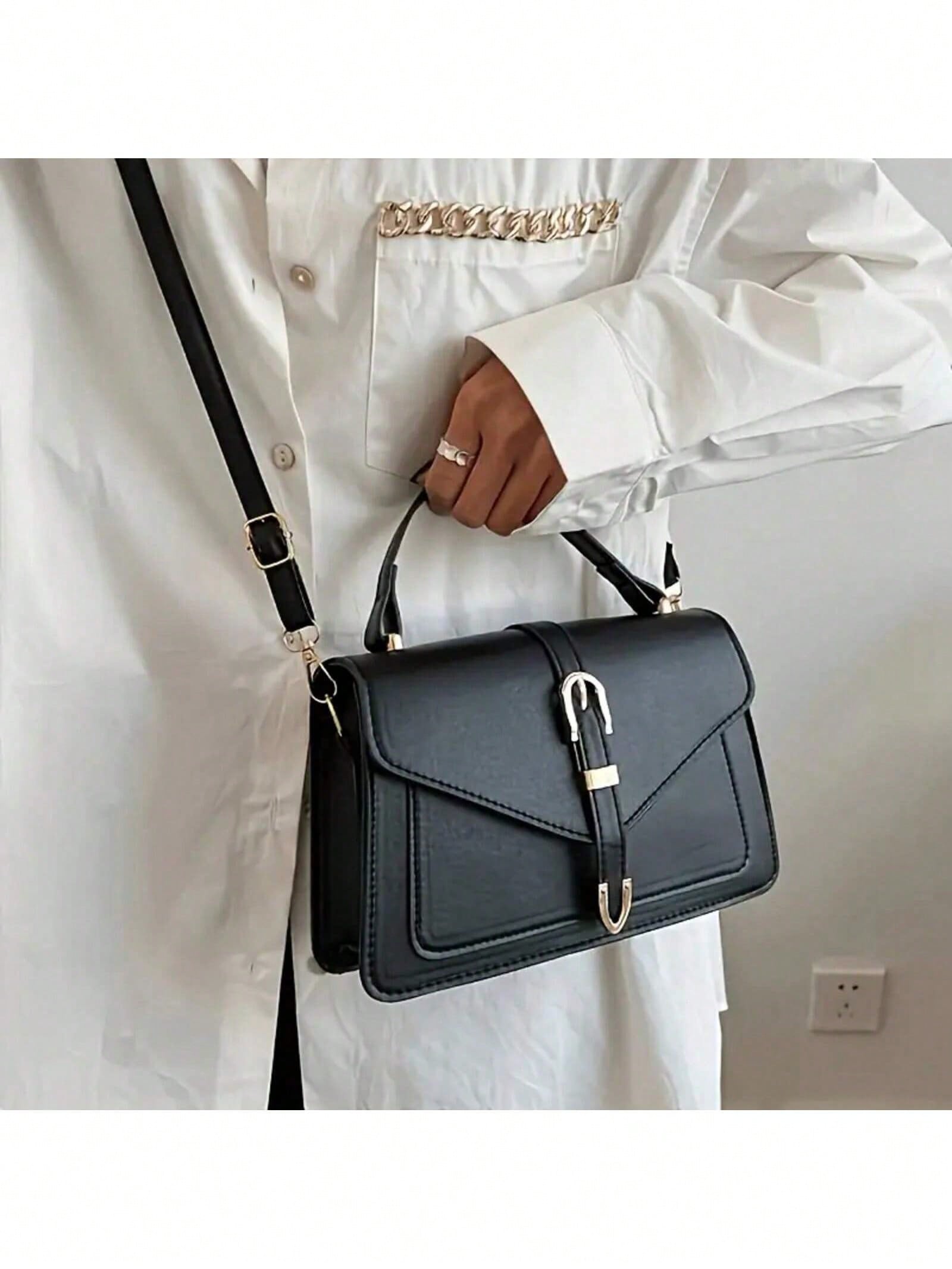 Sac à main en cuir PU pour fem - Leather Work Handbag avis et prix