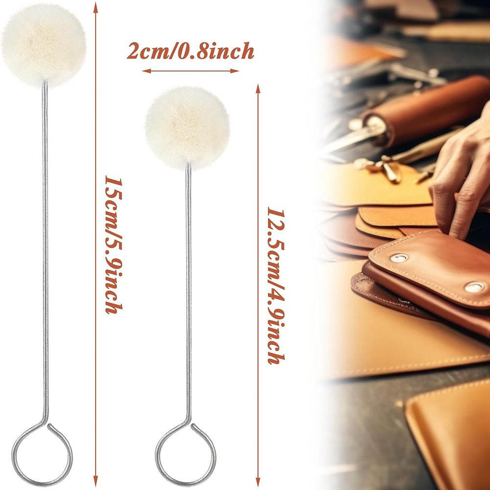 10/30 pièces boules de laine e - Leather Dye Finish avis et prix