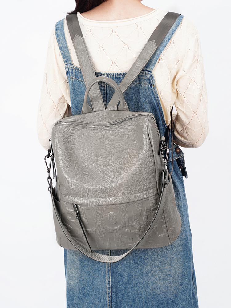 Sac à dos Zency Premium en cui - Leather Work Backpack avis et prix
