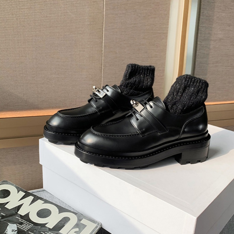 Chaussures mocassins pour femm - Leather Work Flats Women avis et prix