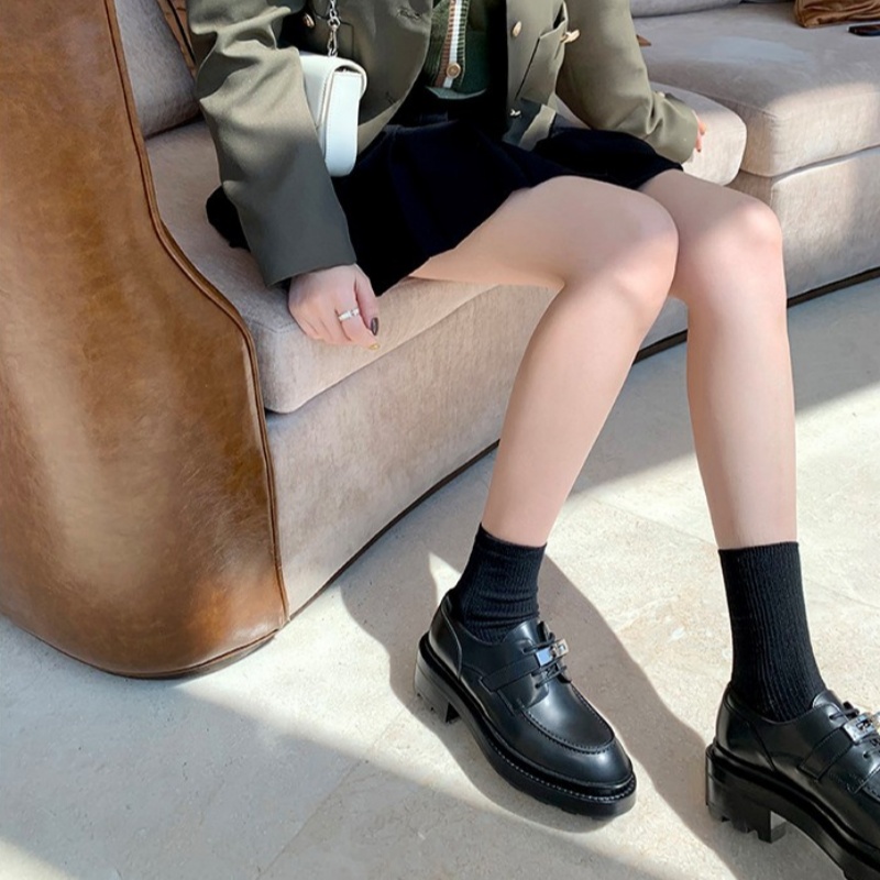 Chaussures mocassins pour femm - Leather Work Flats Women avis et prix