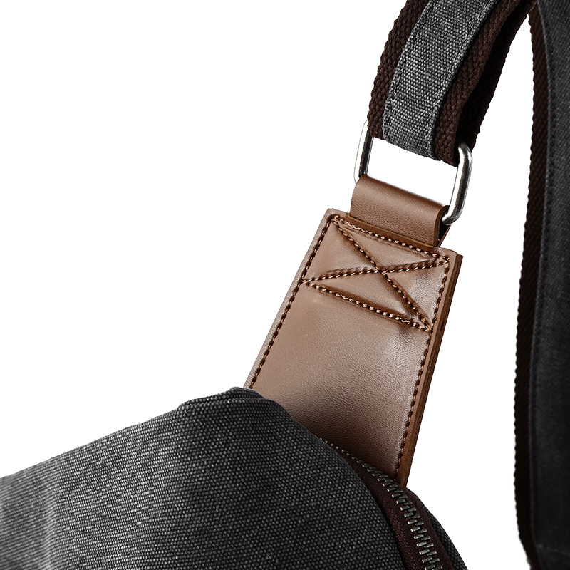 Sac à bandoulière en toile rét - Leather Work Backpack avis et prix