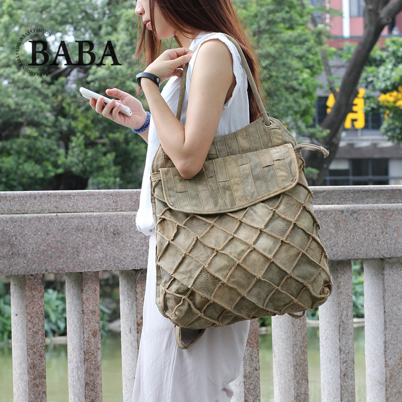 Nouveau sac à dos européen/amé - Leather Work Backpack avis et prix