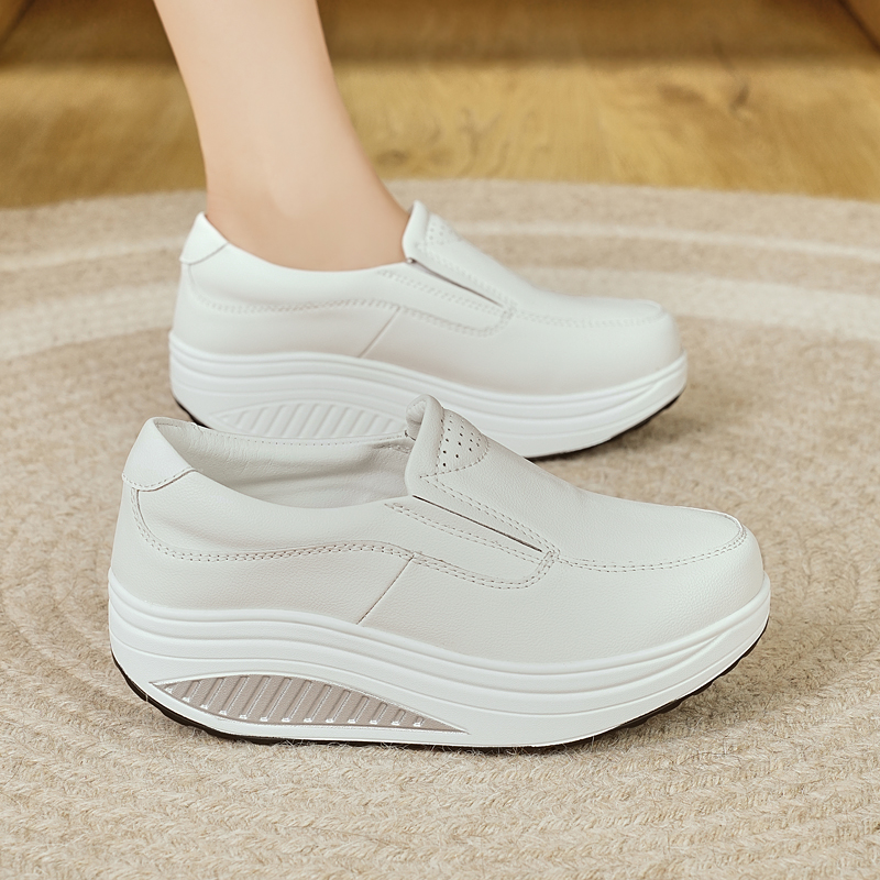 Chaussures pour femmes en cuir - Leather Work Flats Women avis et prix