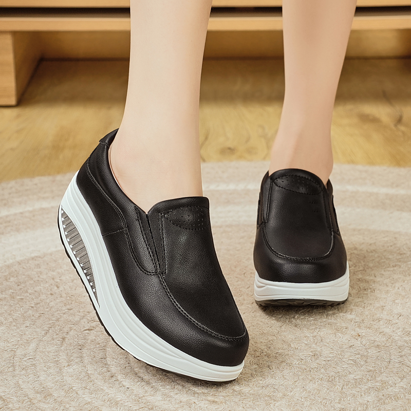 Chaussures pour femmes en cuir - Leather Work Flats Women avis et prix