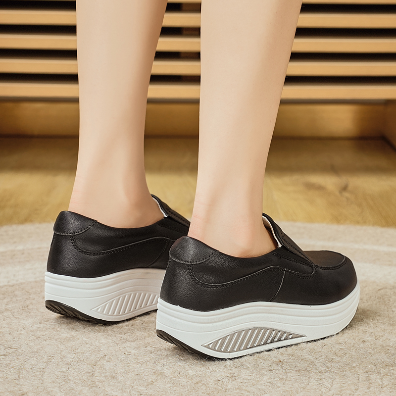 Chaussures pour femmes en cuir - Leather Work Flats Women avis et prix