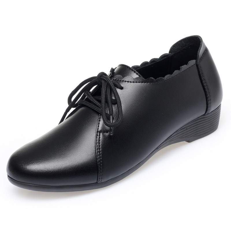 Chaussures Oxford Confortables - Leather Work Flats Women avis et prix