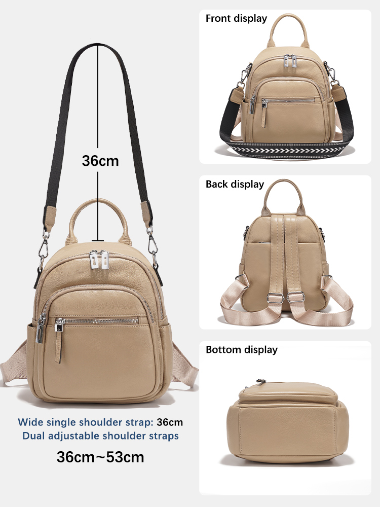 Zency petit sac à dos en cuir  - Leather Work Backpack avis et prix