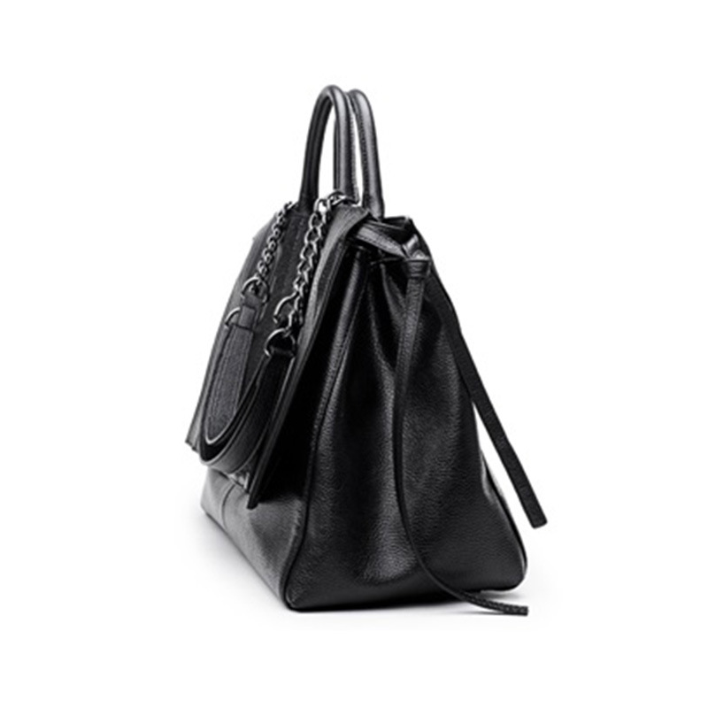 Sac fourre-tout élégant avec f - Leather Work Handbag avis et prix