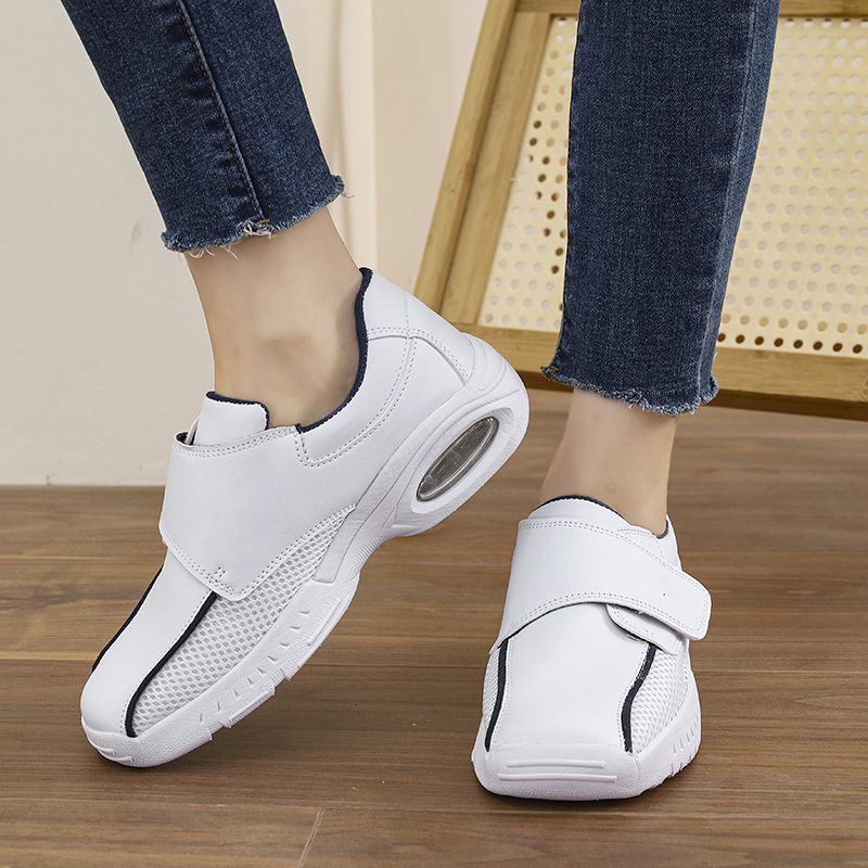 Chaussures d'allaitement profe - Leather Work Flats Women avis et prix