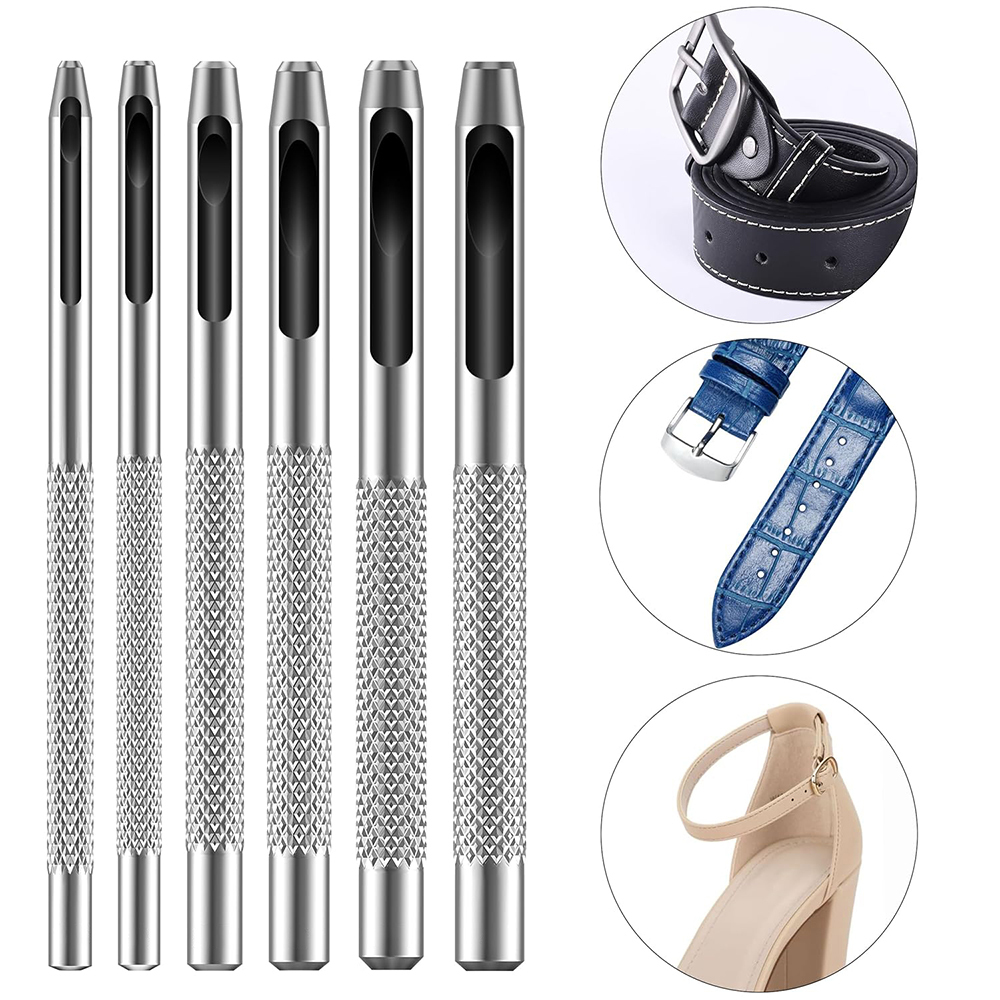 Haute qualité 6 pièces 1-5mm o - Leatherwork Hole Punch avis et prix