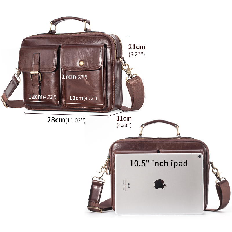 Tout nouveau sac de messager e - Leather Work Handbag avis et prix