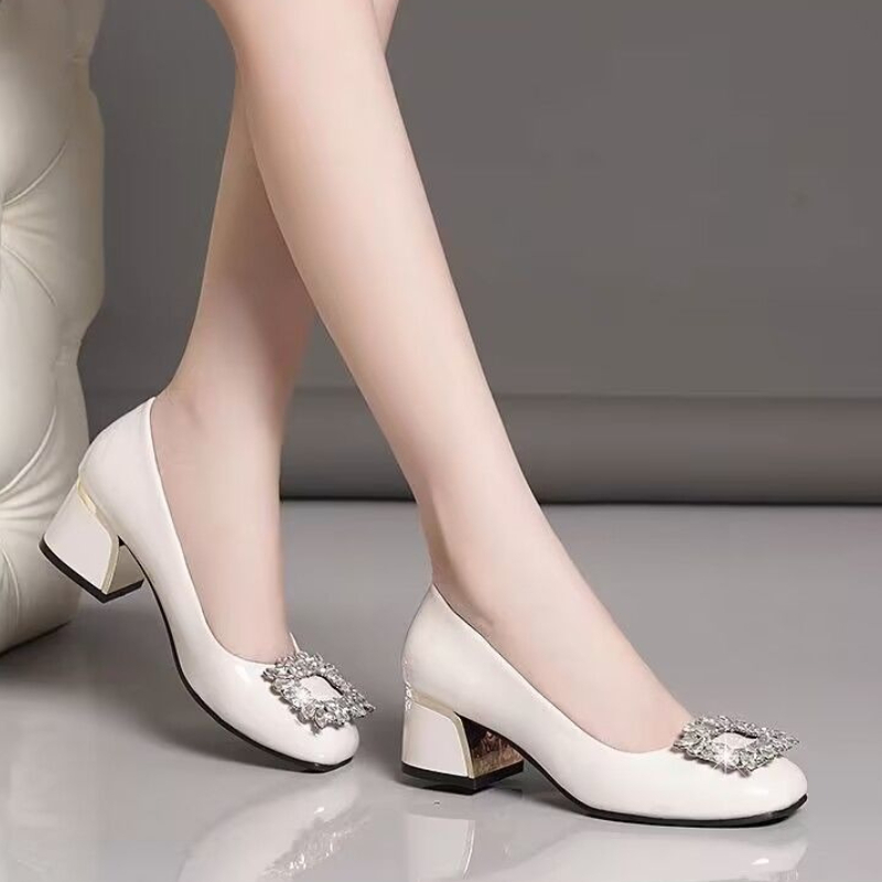 Nouveaux Mocassins Femme en Cu - Leather Work Flats Women avis et prix