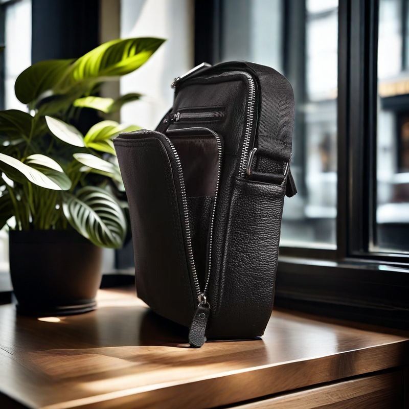 Sac à main pour homme en cuir  - Leather Work Handbag avis et prix