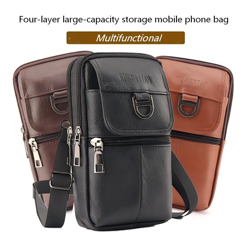 Sac banane en cuir pour homme  - Leather Work Backpack avis et prix